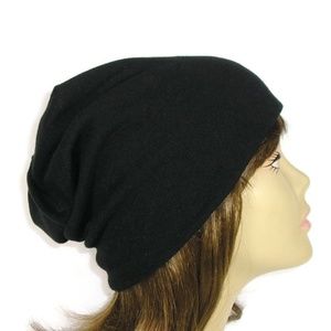 100% Cotton Jersey Slouchy Beanie Chemo Hats
